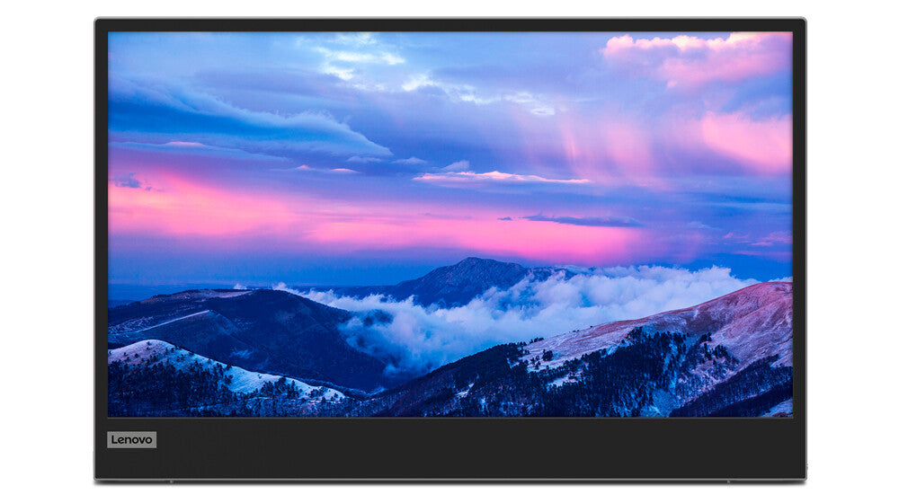 Lenovo L15 computerskærm 39,6 cm (15.6") 1920 x 1080 pixel Fuld HD LED Sort, Grå