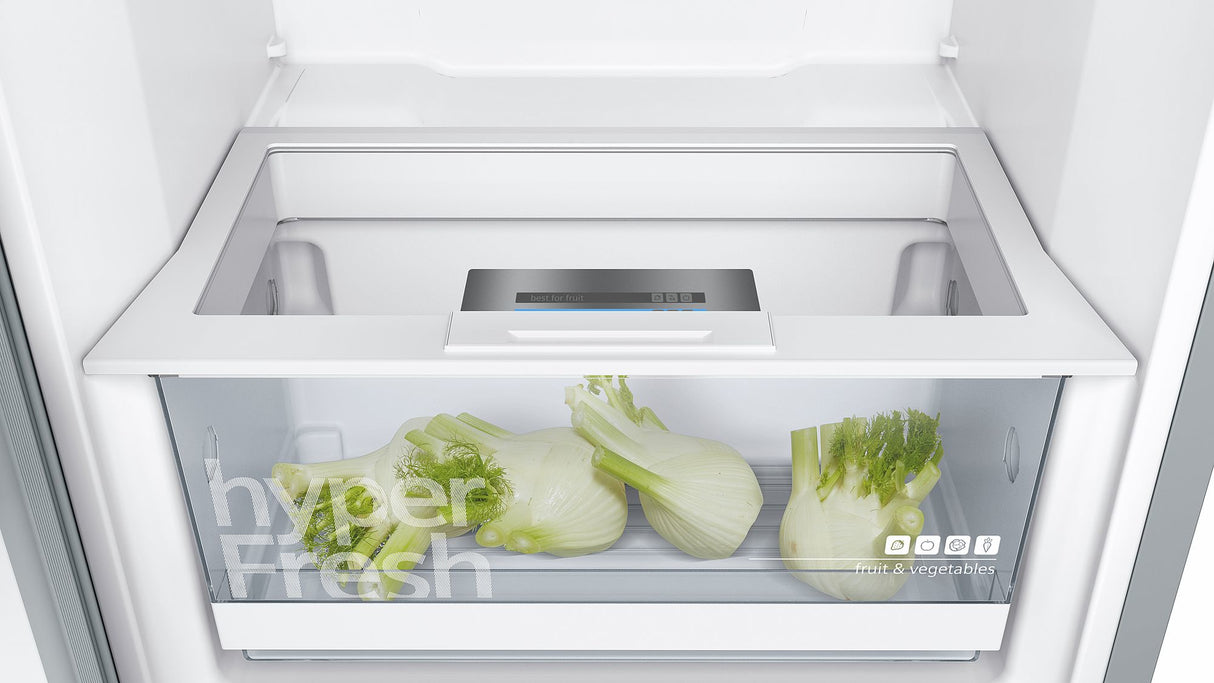 Siemens iQ300 KS36VVIEP køleskab Fritstående 346 L Rustfrit stål