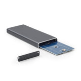 Gembird EE2280-U3C-01 drevkabinet SSD kabinet Sort M.2