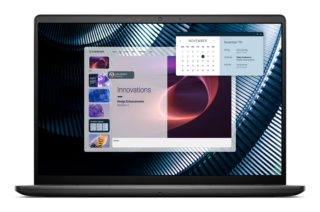 DELL Pro 14 Essential PV14250 Intel Core 5 120U Laptop 35,6 cm (14") Full HD+ 16 GB DDR5-SDRAM 512 GB SSD Wi-Fi 6 (802.11ax) Windows 11 Pro Nordisk Sort