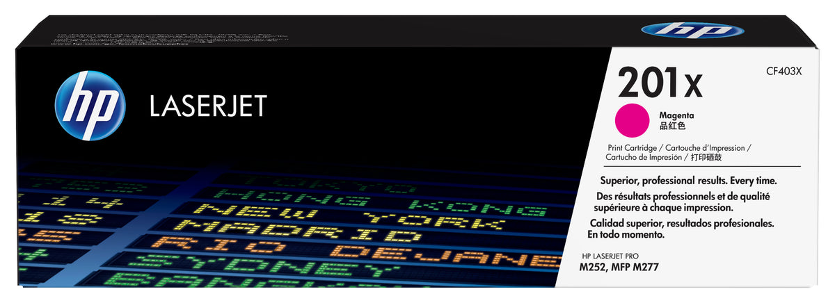 HP 201X Magenta 2300 sider Toner CF403X