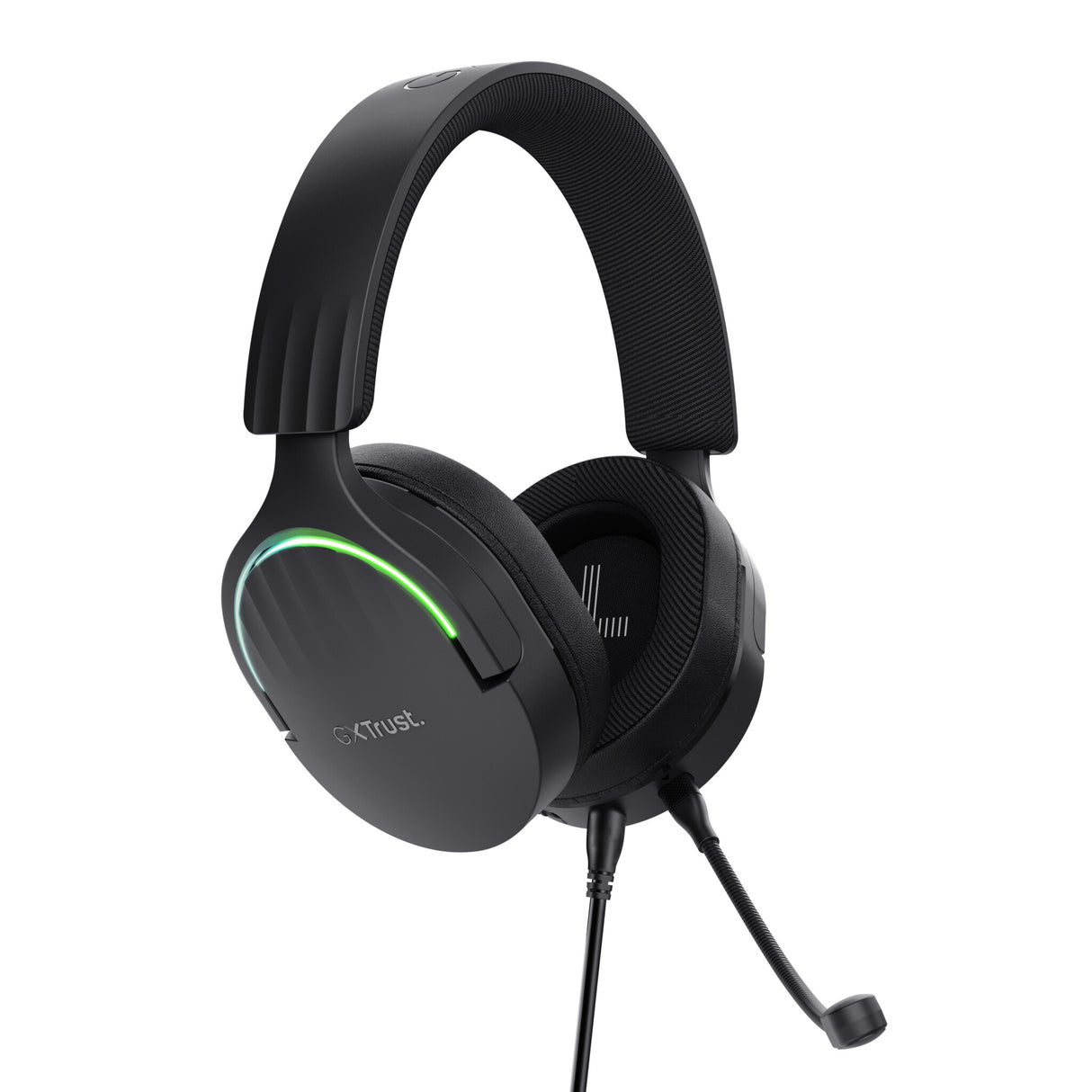 Trust GXT 490 FAYZO Headset Ledningsført Spil USB Type-A Sort