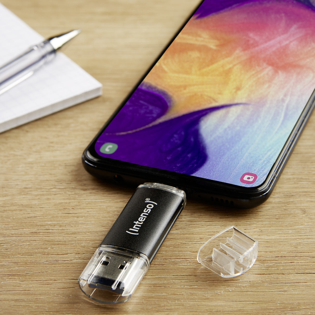 Intenso Twist Line USB-nøgle 32 GB USB Type-A / USB Type-C 3.2 Gen 1 (3.1 Gen 1) Anthracit