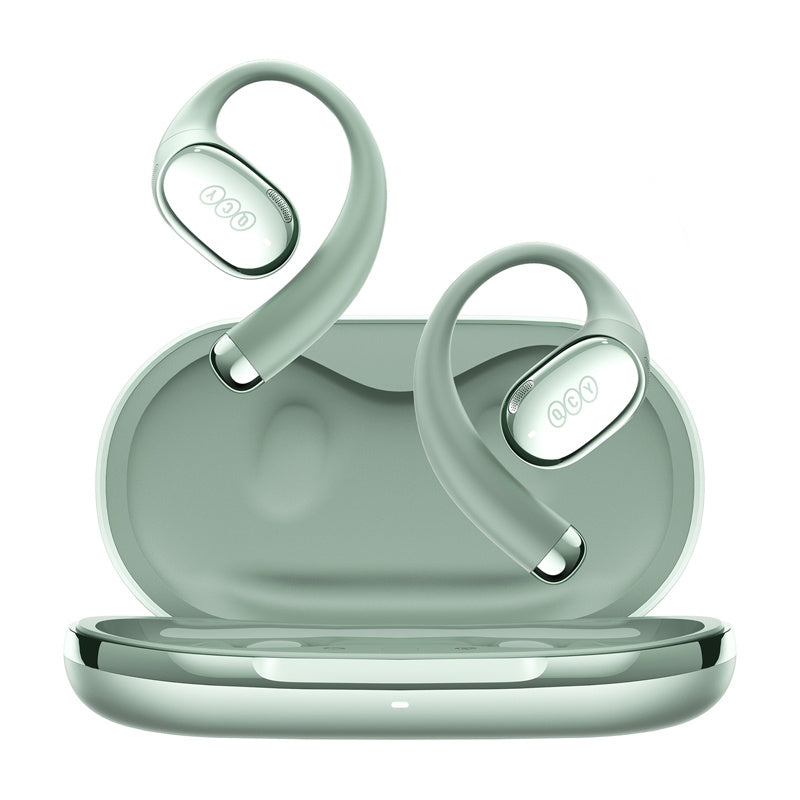 QCY Crossky R70 trådløse øretelefoner (grøn)