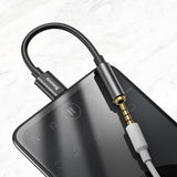 Baseus L54 adapter for USB-C headphones / mini jack 3.5mm DAC 24 bit 48 KHz - black