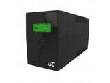 Green Cell UPS01LCD UPS-enhed Interaktivt indgangsstik 0,6 kVA 360 W 2 AC stikkontakt(er)