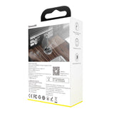 Baseus Tiny Star mini smart USB biloplader 30W Quick Charge 3.0 grå (VCHX-A0G)