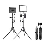 Neewer BP300 studiosæt to LED-lys + stativ + telefonholder