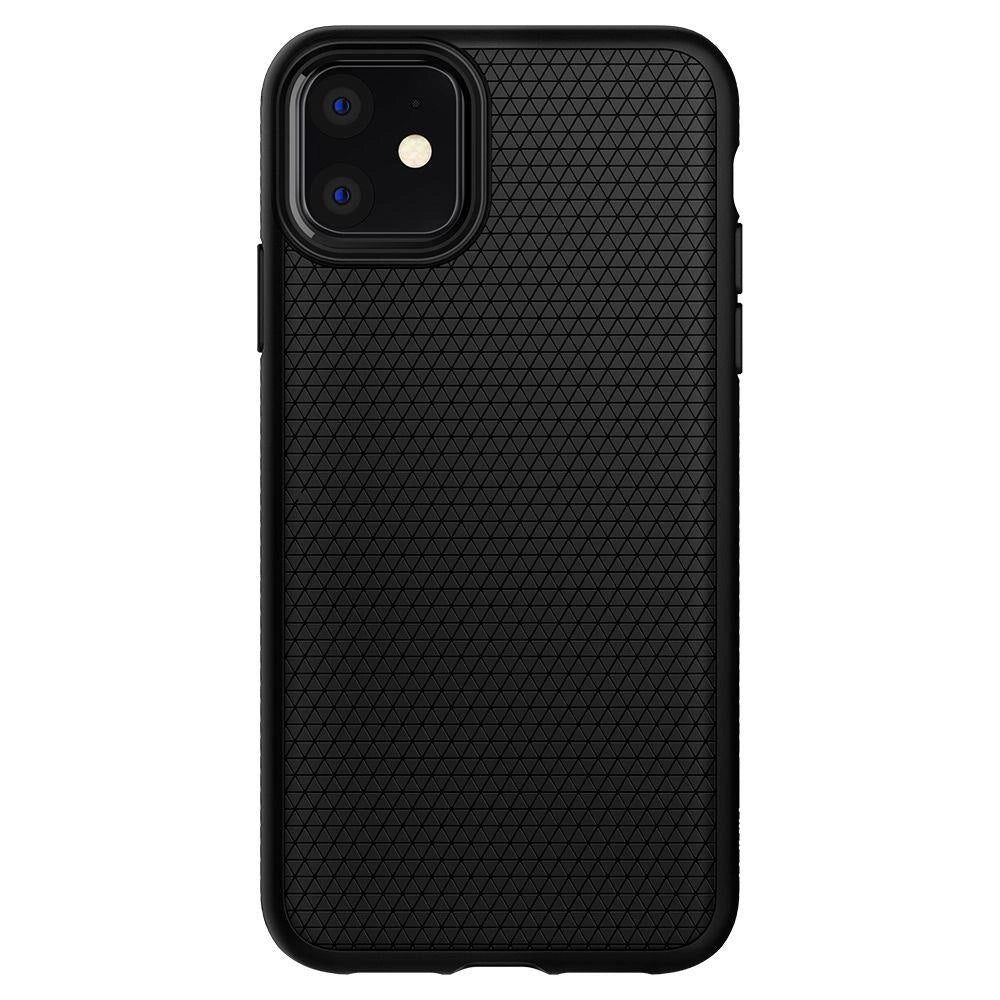 Spigen Liquid Air iPhone 11 Case - Matte sort