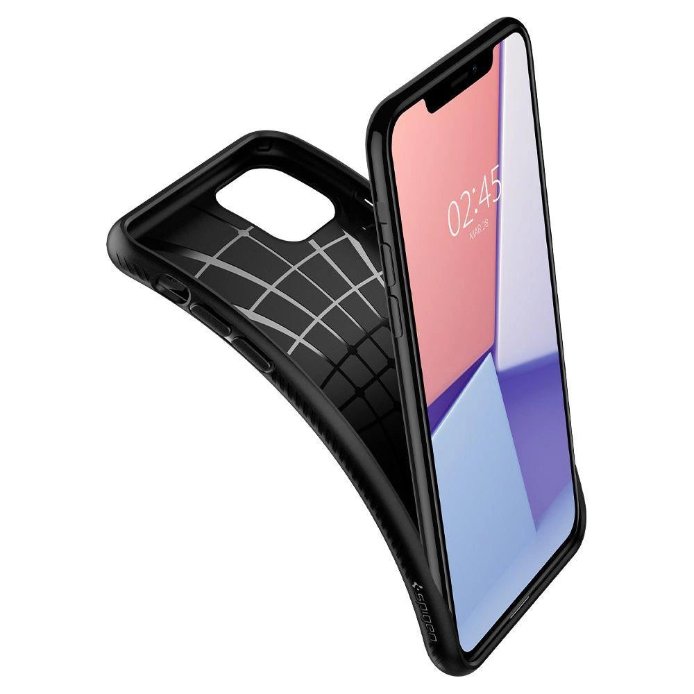 Spigen Liquid Air iPhone 11 Case - Matte sort