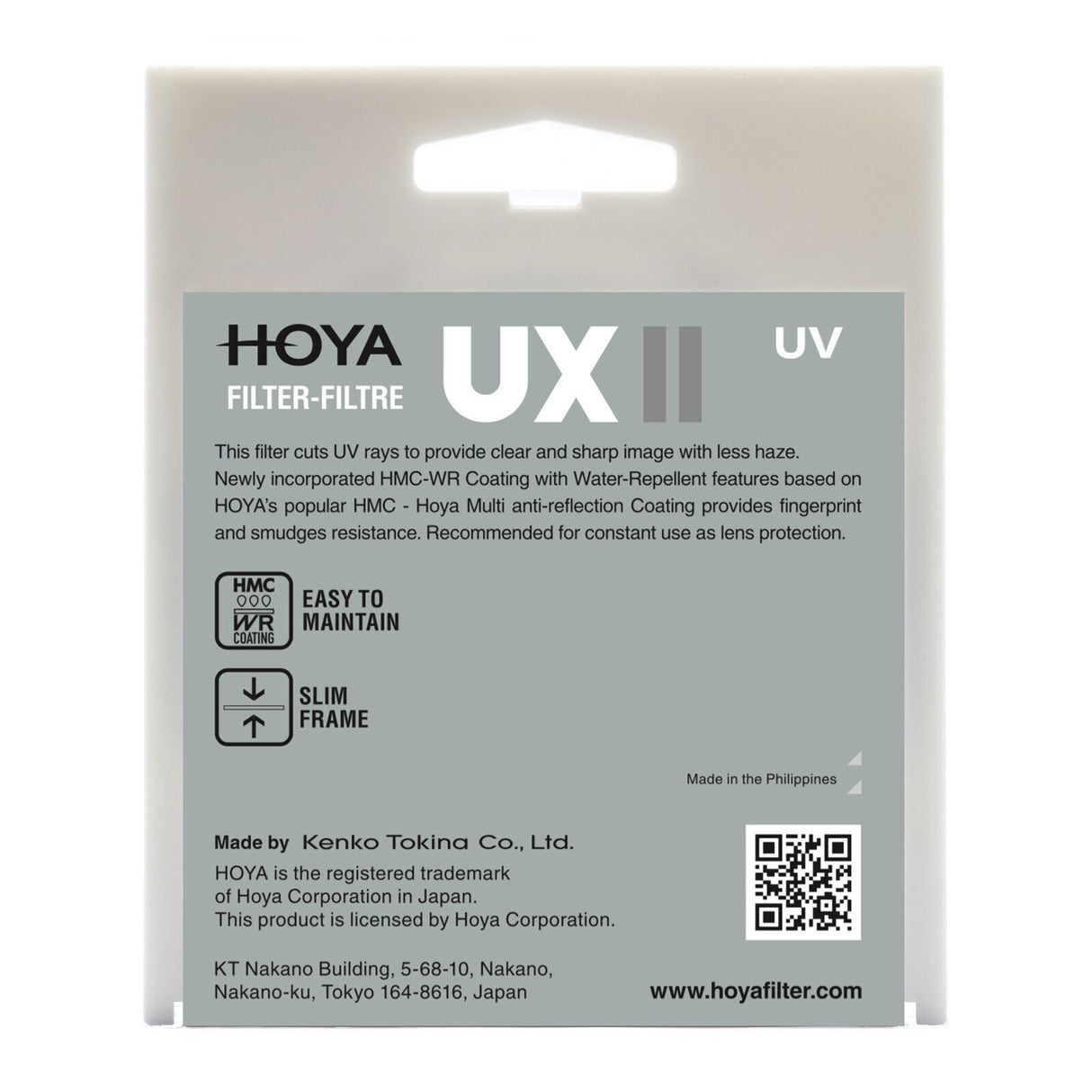 Hoya UX II UV Ultraviolet (UV) kamerafilter 77 mm