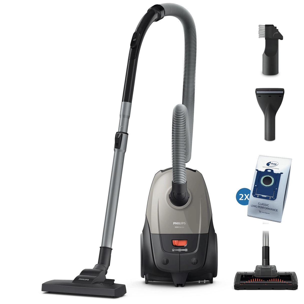 Philips 2000 series XD2152/12 støvsuger 3 L Beholder vakuum Dry 850 W Støvpose