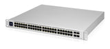 Ubiquiti UniFi Pro 48-Port PoE Administreret L2/L3 Gigabit Ethernet (10/100/1000) Strøm over Ethernet (PoE) 1U Sølv