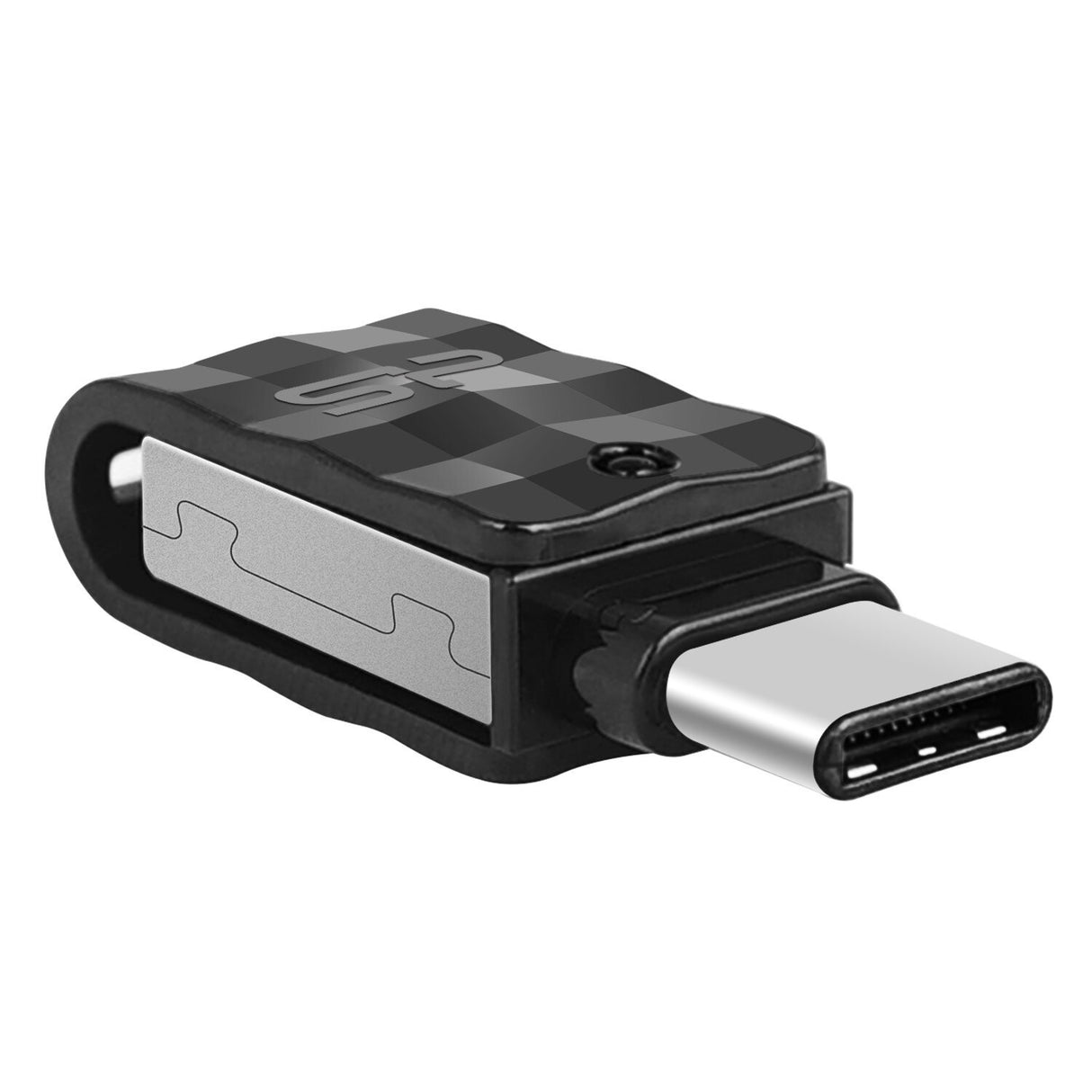 Silicon Power Mobile C31 USB-nøgle 16 GB USB Type-A / USB Type-C 3.2 Gen 1 (3.1 Gen 1) Sort, Sølv