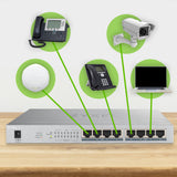 Zyxel GS1008HP Switch 8-porte Gigabit PoE+