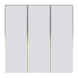 Touch ZigBee Light Switch Avatto TS60-EU-W3 Triple TUYA (hvid).