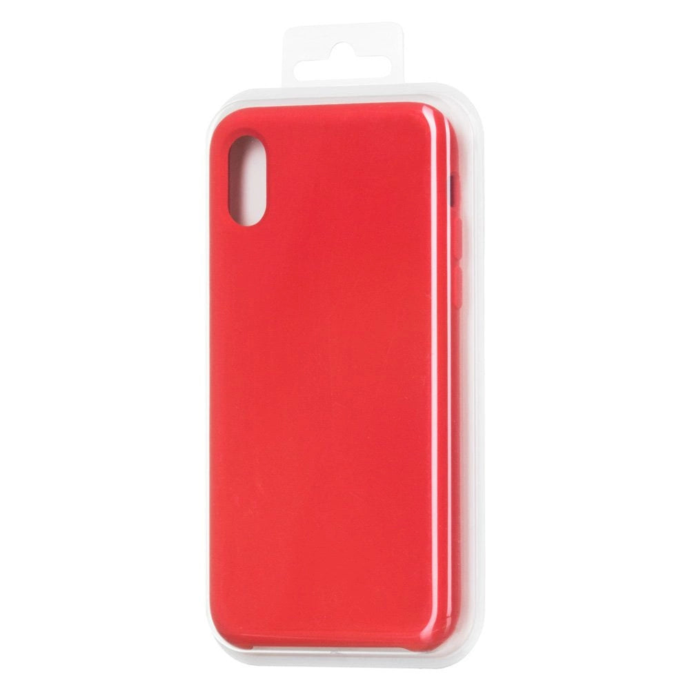Silicone Case Soft Flexible Rubber Cover til iPhone 11 Pro rød