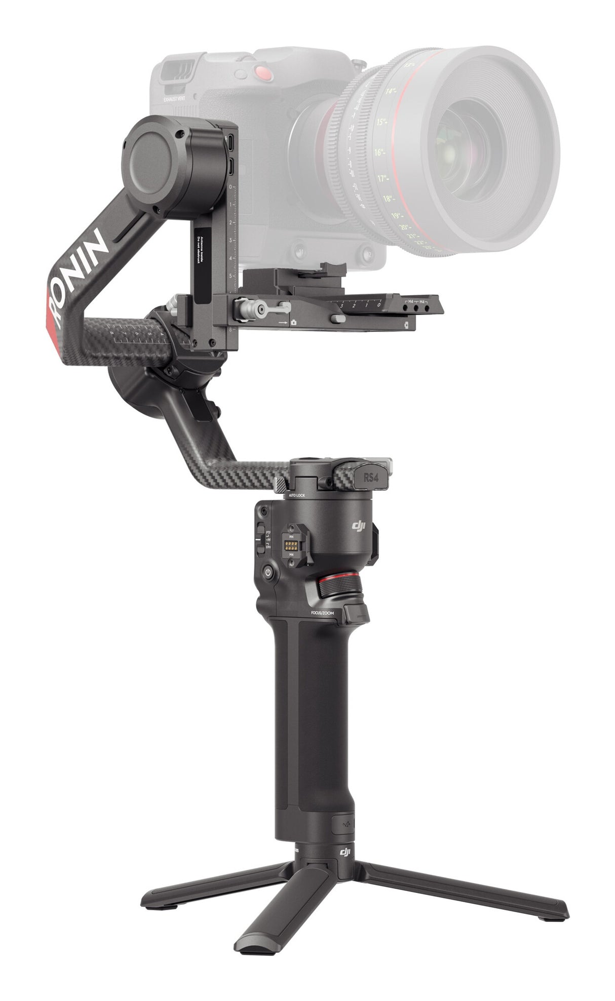 DJI RS 4 Pro Stabilisator håndkamera Sort
