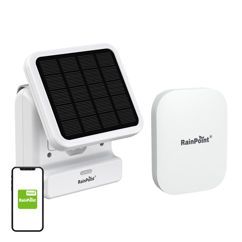 Smart Solar Water Pump Kit med Gateway RainPoint, app