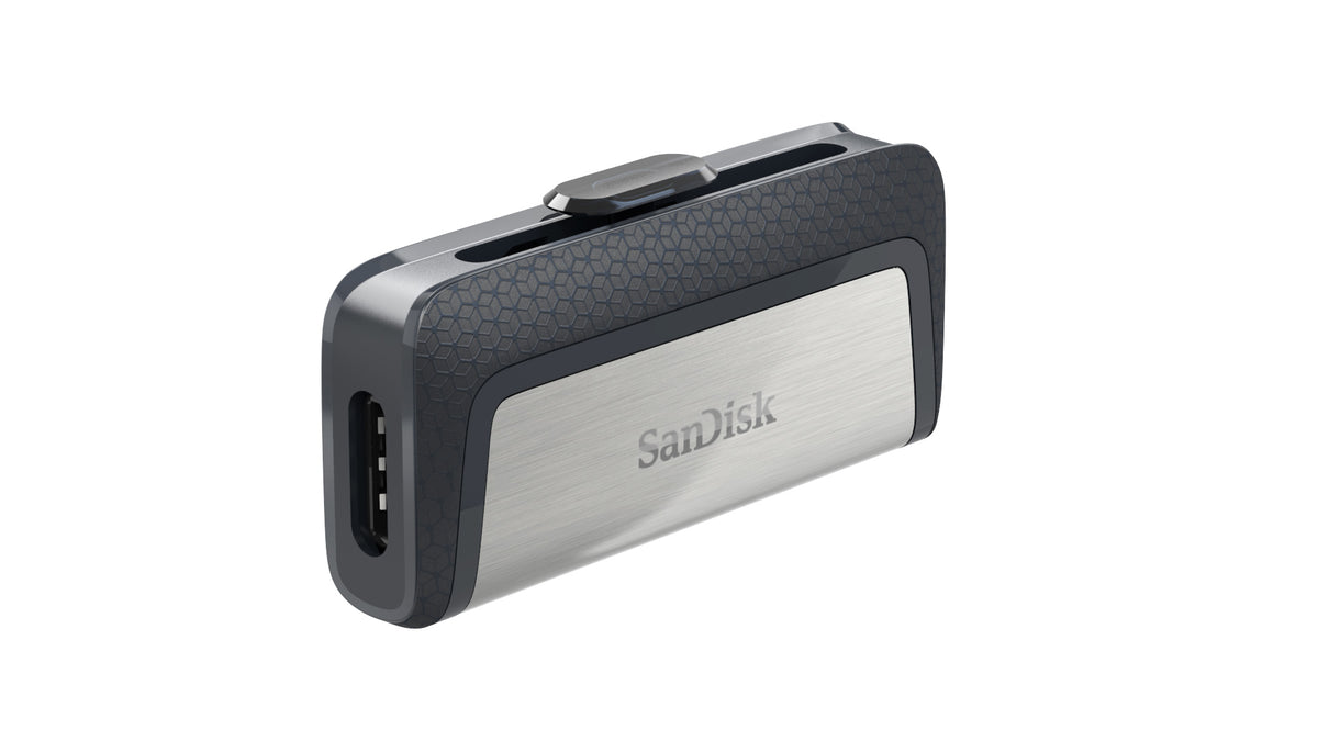 SanDisk Ultra Dual 128GB USB 3.1 / USB-C USB stick Grå