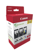 Canon 3712C009 blækpatron 3 stk Original Højt (XL) udbytte Sort, Blå, Magenta, Gul