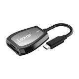 Lexar Dual-Slot SD/microSD Memory Card Reader, USB-C