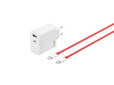 OnePlus 80W SUPERVOOC Dual Ports GaN Power Adapter Kit