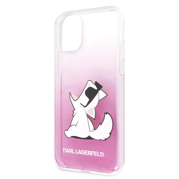 Karl Lagerfeld Choupette Fun iPhone 11 Pro Case - Pink