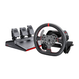 PXN-V10 Pro gaming set - rattet + pedaler + monteringsklemmer (PC / PS4 / Xbox One / Xbox Series X eller XS)