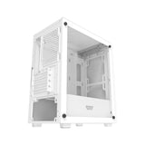 Darkflash M305 Mesh computerkasse uden vifter (hvid)