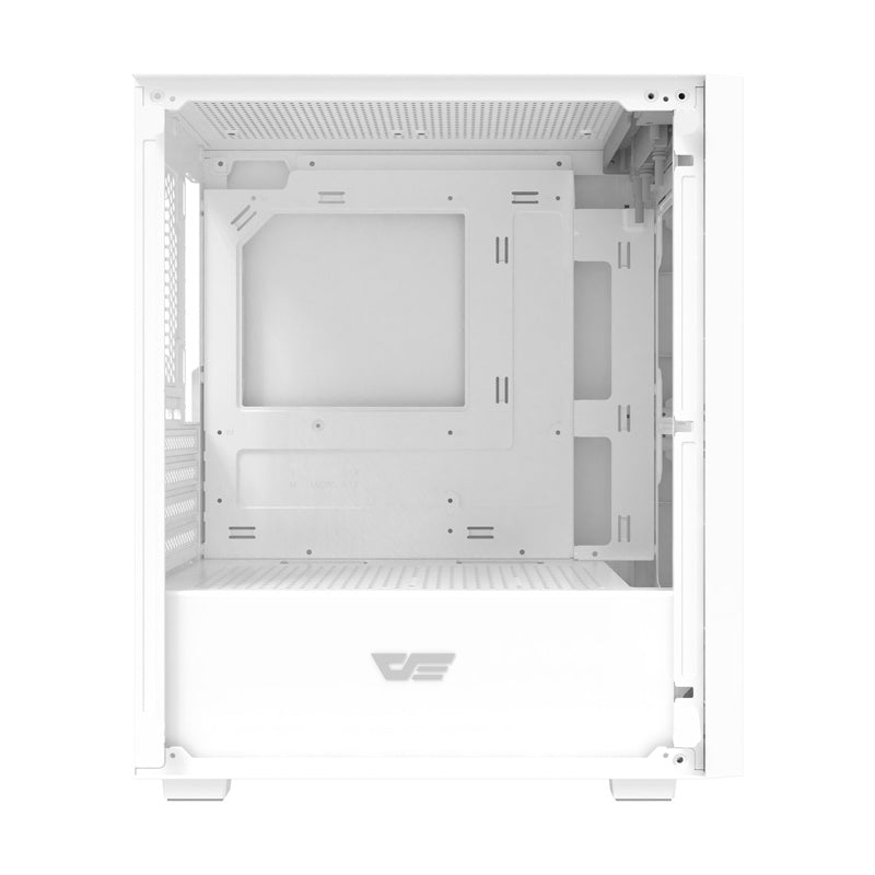 Darkflash M305 Mesh computerkasse uden vifter (hvid)
