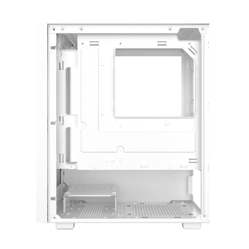 Darkflash M305 Mesh computerkasse uden vifter (hvid)