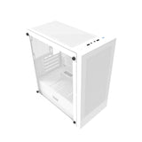 Darkflash M305-computerhylster uden vifter (hvid)