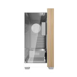 Darkflash DS900W computerhylster uden vifter (hvid)