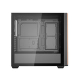 Darkflash DS900WS ATX computerkasse uden vifter (sort)