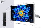TCL 98P8L QLED Google TV
