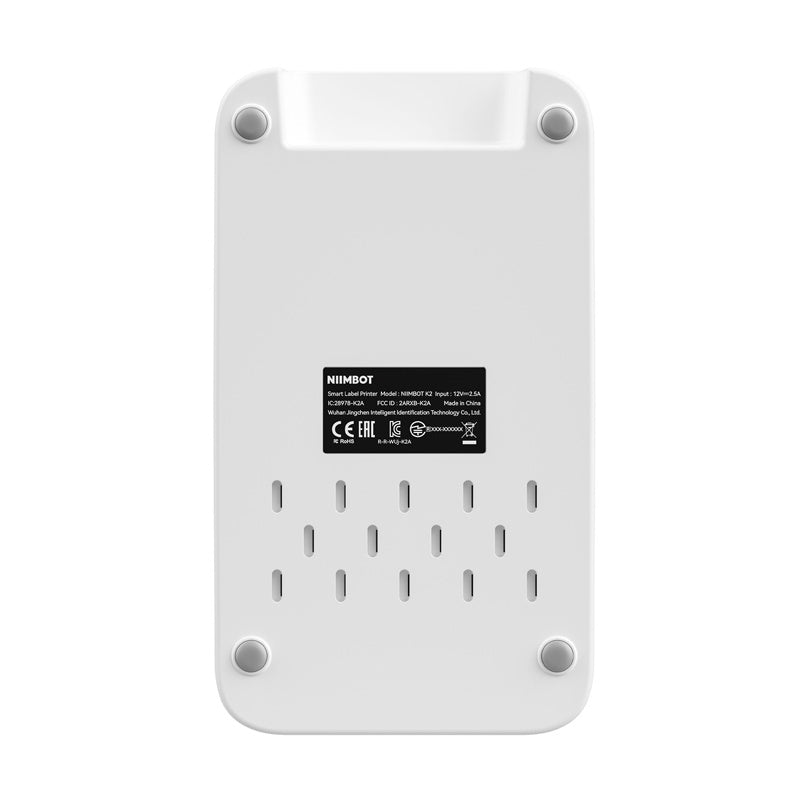 Niimbot K2 bærbar etiketprinter (hvid)