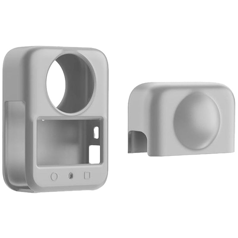 Silikon dæk med objektiv PULUZ DJI Osmo 360 (grå)