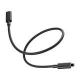 VITURE (USB 3.2 Gen1) USB-C mandlig til USB-C kvindelig extender (sort) 50 cm