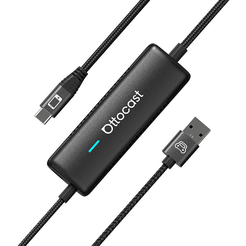 Ottocast trådløs bil adapter med MirrorCast