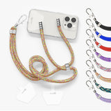 prio Universal Telefonsnor 0,7m regnbuefarvet mix