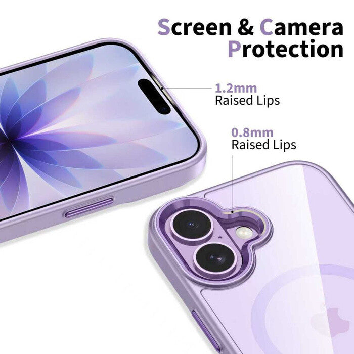 Tech-Protect 5906302334193 mobiltelefon etui 16 cm (6.3") Cover Lavendel, Transparent
