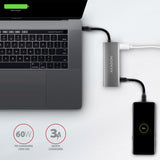 Axagon HMC-5G2 dockingstation Ledningsført USB 3.2 Gen 2 (3.1 Gen 2) Type-C Grå