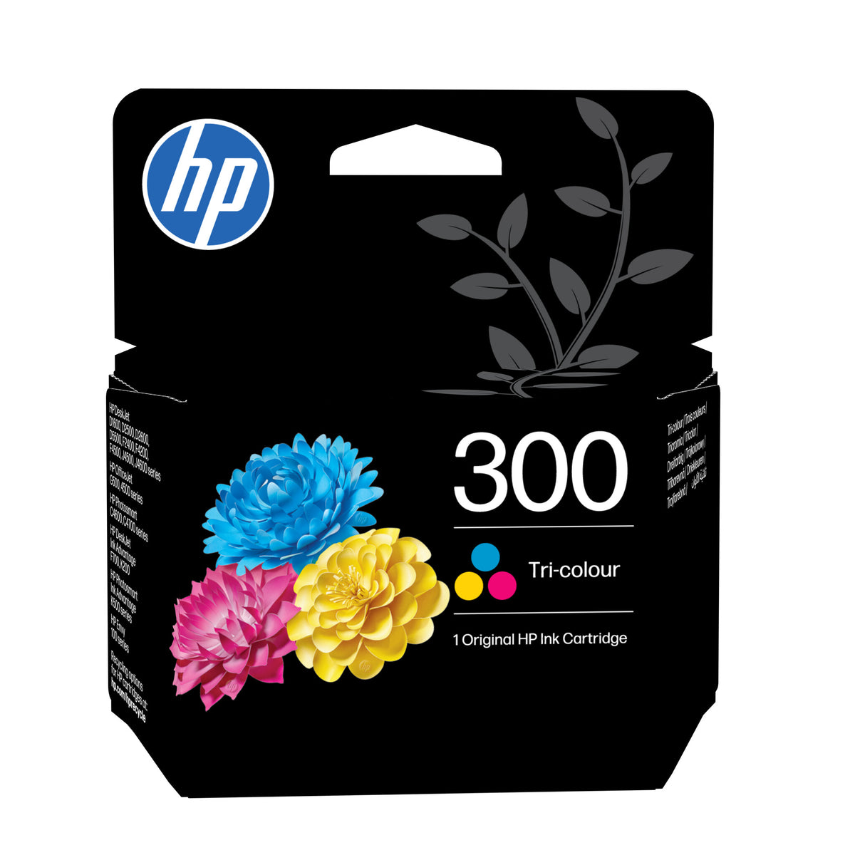 HP 300 Farve (cyan, magenta, gul) 165 sider Blæk CC643EE