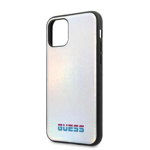 Guess GUHCN65BLD iPhone 11 Pro Max sølv/sølv hårdkasse Iridescent