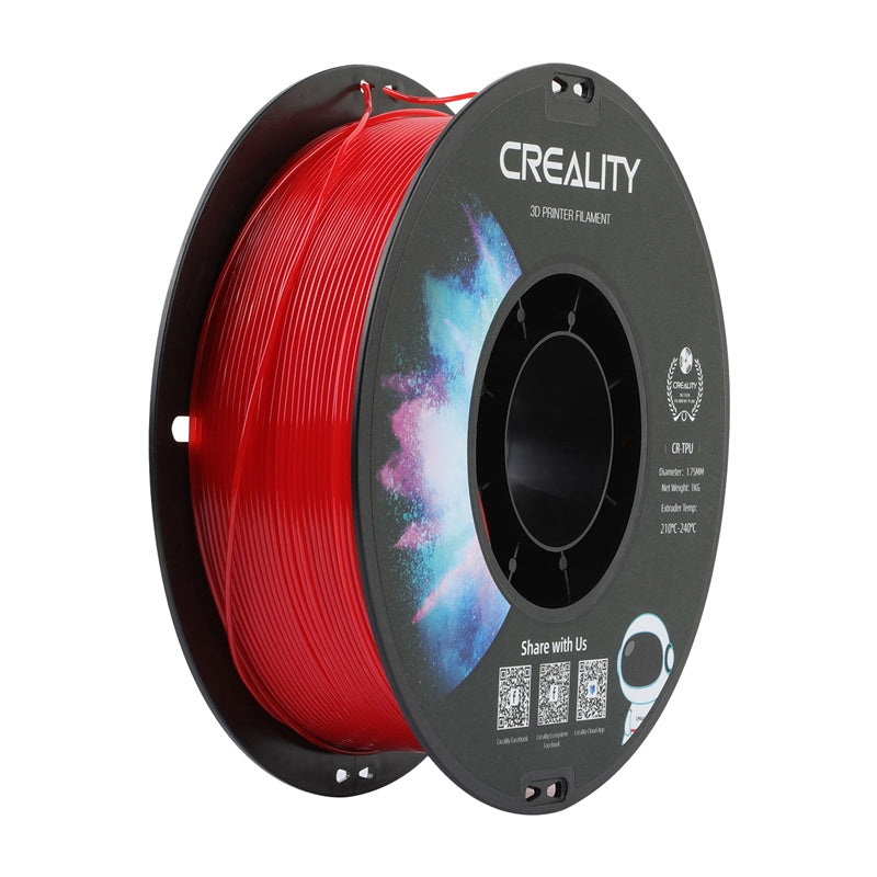 TPU-filament af Creality (rødt)