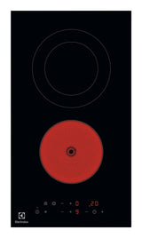 Electrolux LHR3233CK Sort Indbygget 29 cm Keramisk 2 zone(s)