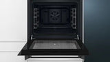 Siemens iQ100 HB010FBR1S ovn 66 L 3300 W Sort, Rustfrit stål