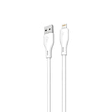 Dudao USB / Lightning 3A 1m hvidt kabel (L2L 1m hvidt)