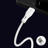 Dudao L2L USB-A / Lightning 3A Kabel 2m - Hvid